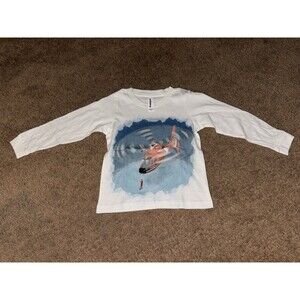 Shirts That Go Little Boys Helicopter Long Sleeve Soft T Shirt Cotton Small 25"